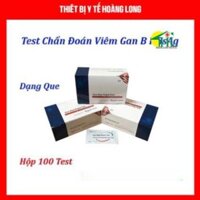 Test Chẩn Đoán Viêm Gan B HBsAg Rapid Test Strip Healgen 3mm (Dạng Que) Hộp 100 Test