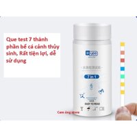 Test chất lượng nước 9 trong 1 các chất NO3 NO2 TA H2S CLO TCL GH KL PH- Que test các thành phần trong nước bể cá cảnh