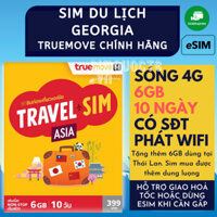 [TEST ĐƯỢC TẠI VN] Sim du lịch Georgia (Gruzia) không giới hạn internet trong 10 ngày tốc độ cao