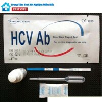 Test Nhanh Virus Viêm Gan C - HCV 3m (Healgen) Hộp 50 Test