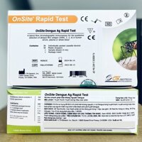 Test thử nhanh sốt xuất huyết OnSite Dengue Ag Rapid Test (DENGUE NS1) (hộp 30 test) dạng khay