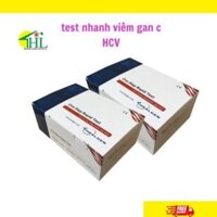 Test Thử Nhanh Virus Viêm Gan C - HCV 5m (Healgen) Hộp 50 Test