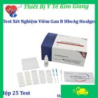 Test Xét Nghiệm Viêm Gan B HbeAg Healgen Hộp 25 Test