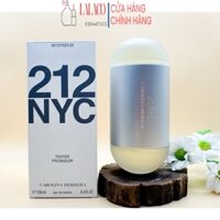 Tester - Nước Hoa Nữ Carolina Herrera 212 Nyc EDT; thanh mát