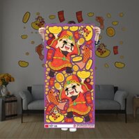 TẾT 05 - Decal dán tường, cửa kính trang trí - Decoration Sticker
