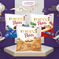 [TẾT 2025] Kẹo socola hảo hạng Merci Petis nhập khẩu Đức - gói 125gr