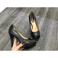 Tết [ẢNH THẬT] GIÀY CAO GÓT CAO 12CM HỞ MŨI - D375 * . ' < '