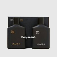 Tết🌺 ff Set 2 chai nước hoa Zara Man Gold + Silver . Chính Hãng Có BH 2020 new new ' new new new . 2020 K  : new .