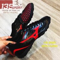 Tết [FREESHIP 99K]Giày đá bóng Mizuno Ignitus TF Đen đỏ (Combo Giày + Túi rút) bán chạy  ,, . NEW 2020 . . 🌺 * . ' < '