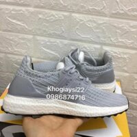 TẾT G [SALE SỐC-FULLBOX] Giày thể thao ultraboost 3.0 XÁM TRẮNG size 36->43 :)) ' )