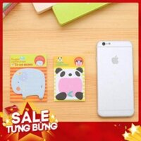 Tết [Giảm Giá] Giấy note hình thú dễ thương - 6178 [Hàng Tốt Rẻ] DS8 * . ' ' . :