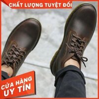 Tết Giày Bốt Nam Cổ Thấp Boot Nam Cao Cấp Chất Da Bò Thật - BẢO HÀNH 1 NĂM - new11 * . ) : = /