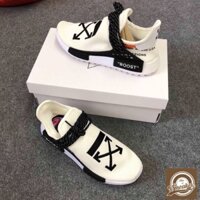 Tết Giầy  NMD HUMAN RACE off white thể thao sneaker thời trang dạo phố  ,, . NEW 2020 . . Chuẩn . `