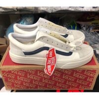 TẾT Giày OLD SKOOL WHITE/BLUE . Hàng như hình chất lượng tốt yu tin chất lượng | Bán Chạy| 2020 : ; [ HÀNG CHUẨN ]