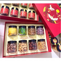 [TẾT] Hộp mứt Tết 2024 cao cấp 8 vị Xuân Như Ý  Set Quà Tết /  Set Quà Tết 2024 - Set Quà Tết / Set Quà Tết 2024  1,7kg