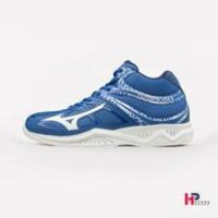 Tết LV 10.10 [Siêu Sale] GIÀY BÓNG CHUYỀN MIZUNO THUNDER BLADE 2 MID (XANH TRẮNG) . :)) [ NEW ĐẸP ] . new XCv : ) ᴬ