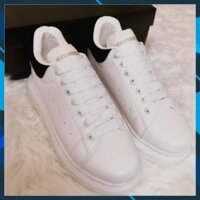 Tết Mới Xả -[Full Box] GIÀY THỂ THAO nam nữ MQueen ĐEN TRẮNG ĐẸP đế độn 4cm D23 . $