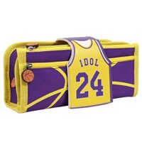Tết Nguyên Đán Hộp Đựng Văn Phòng Phẩm Ngôi Sao NBA Hộp Văn Phòng Phẩm Bé Trai Bóng Rổ Dung Tích Lớn Học Sinh Tiểu Học Bút Chì James 25.2.21