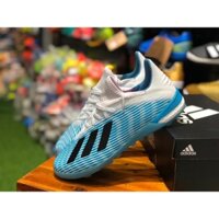 TẾT sale 12-12 [Tặng tất/balo rút]Giày BĐ X19.1 TF Xanh ngọc 2021.