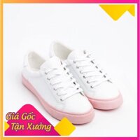 Tết Sale Rẻ vô địch - Giày sneaker trắng MIDAZ (Nữ) - MD00312 -Ax123 : 2021  .  * 8