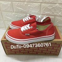 Tết [SALE SALE-SẴN HÀNG] Giày vanz classic ĐỎ TƯƠI size 36->43 NAM NỮ ☑ Chuẩn . `