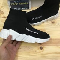 Tết SẴN [HÀNG MỚI VỀ] [FREESHIP+KÈM HỘP] GIÀY BALEN CAO CỔ ĐEN TRẮNG NAM NỮ HOT :)) . new  . 🇻🇳 2020 : ": : 🌺 * . ｡