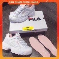 Tết Tết FREE SHIP hàng cao cấp Giày thể thao FILA nữ trắng hồng Cực Đẹp . 2020 👟 2020 . Real* Sales thu ♤ hot ↢ * * . '
