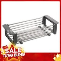 Tết Tết [Giảm Giá] Kệ inox gác bồn rửa chén cao cấp - 7176 [Hàng Tốt Rẻ] DS8 * . '