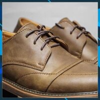 Tết Tết Xả Mới - [ Giá Sốc ] Giày đốc nam Da Bò Sáp cao cấp - Miễn phí ship ( Bảo hành 12 tháng - Mã ĐS01 ) AL6 . `