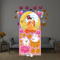 TẾT TRUNG THU 01 Decoration sticker decal dán tường trang trí nhà cửa, cửa hàng STICKER FACTORY