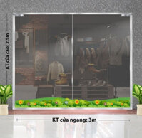 Tết trung thu - chân tường hoa cúc to 3m