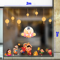 Tết trung thu combo 2m (3+28)- Múa lân