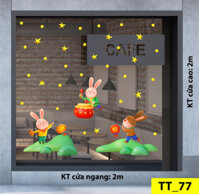 Tết trung thu- Thỏ đánh trống