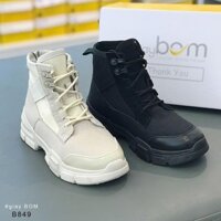 TẾT Xả. [ HOT ] Giày Vải Cổ Cao Street Style (2 màu) B849 2020 ¹  ' "