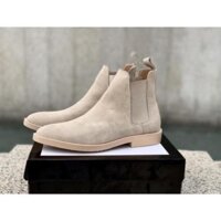 Tết Xả Mới - CHELSEA BOOT GIÀY NAM CAO CỔ DA LỘN MÀU TAN HOT TREND AL6 . ' # '