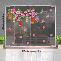 Tết xuân -Hoa đào và pháo nổ 1