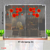 Tết xuân - Lòng đèn tết màu đỏ