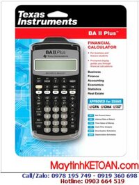 Texas BAI II, Máy tính tài chánh thí CFA Texas BA II Plus chính hãng| CÒN HÀNG