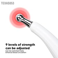 Texas053 Điện 5 Trong 1 Bấm Huyệt Bút 9 Sức Mạnh Bánh Răng Giảm Mệt Mỏi Châm Cứu Kinh Tuyến Đầu