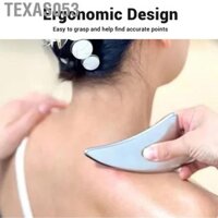Texas053 Dụng cụ massage Gua Sha bằng thép không gỉ Cạo cơ cho chân vai cổ