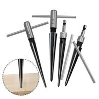 TEYSISO Kim loại 5-16mm Tay Dụng cụ vát cạnh Sửa chữa lỗ thải Mở rộng Mũi khoan cầm tay Mũi khoan côn Lỗ ghim phóng to Dành cho dụng cụ khoan gỗ