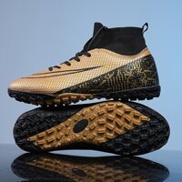 TF Football Shoes 2024 CR7 Giày bóng đá trẻ em giày thể thao ngoài trời dành cho thanh thiếu niên giày bóng đá Chất lượng cao Chống va đập Size: 32-45