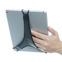TFY Cầm Tay Giá Đỡ PU Mềm Kẹp Ngón Tương Thích Với iPad Air/iPad Pro 9.7/Ipad 9.7/Samsung Galaxy Tab 10.1 Và nhiều Hơn (Đen)
