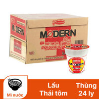 TH 24 LY MÌ MODERN LẨU THÁI TÔM 67GR- 31930