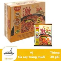 TH 30 GÓI MÌ NISSIN TRỘN VỊ GÀ CAY TRỨNG MUỐI 71GR -70357