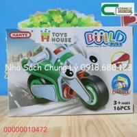 TH-403(G)  Bộ lắp ghép  4 mô hình xe máy 16 chi tiết