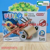 TH-403(O)  Bộ lắp ghép  4 mô hình máy bay cam 12 chi tiết