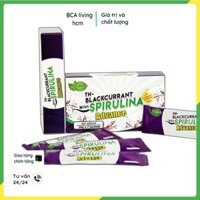 TH Blackcurrant with Spirulina Advance thực phẩm bảo vệ sức khỏe Bổ sung dinh dưỡng từ Tảo Spirulina tăng cường đề kháng