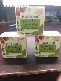 (TH) combo 10 hộp kem hazeline matcha + lựu đỏ dưỡng trắng 3g/ hộp + tặng 1 hộp cùng loại