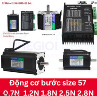 TH Động cơ bước Step motor 57 PFDE BYG250A 0.7A BYG250B 1.2N 57BYG250C 1.8N BYG250D 2.5N BYG250H 2.8N 57HS22 DM542 DM556